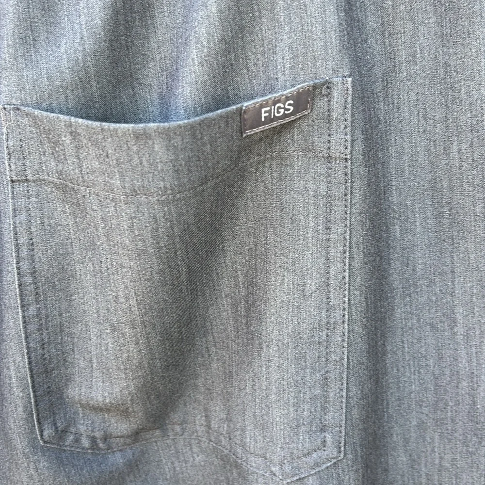 FIgs Scrub Pants Technical Collection Size XLarge Short Grey